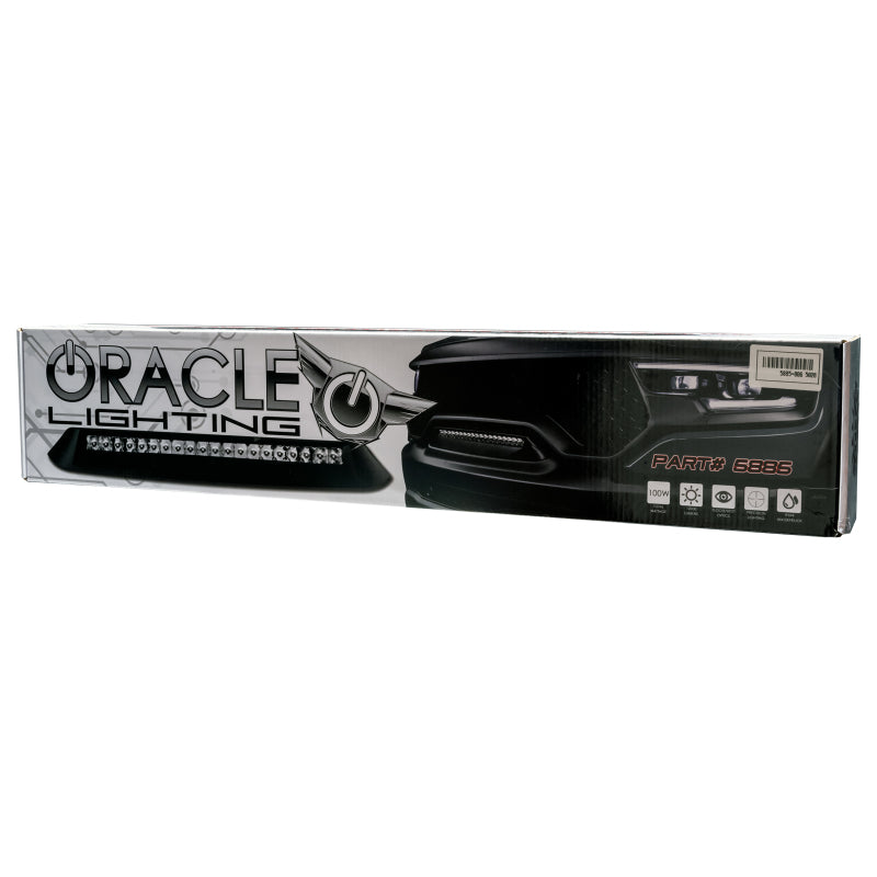 Oracle 19-22 RAM Rebel/TRX Front Bumper Flush LED Light Bar System Light Mounts ORACLE Lighting