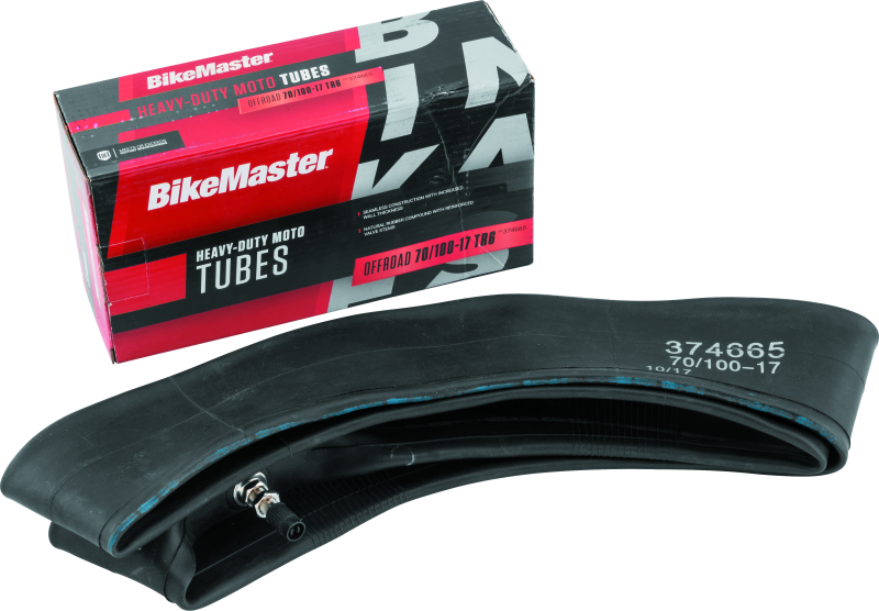 BikeMaster 70/100-17 TR6 Tube Heavy Duty Tire Tubes BikeMaster