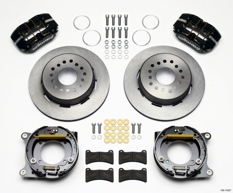 Wilwood Dynapro Low-Profile 11.00in P-Brake Kit Impala 59-64 / Corvette 57-62 Big Brake Kits Wilwood