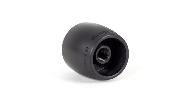 GrimmSpeed Stubby Shift Knob Black Delrin - M12x1.25 Shift Knobs GrimmSpeed