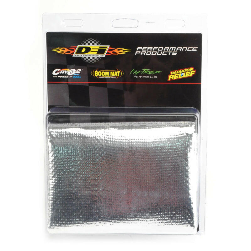 DEI Heat Screen 36in x 20in - Mylar Radiant Glass Fiber Matting w/Adhesive Backing Thermal Wrap DEI
