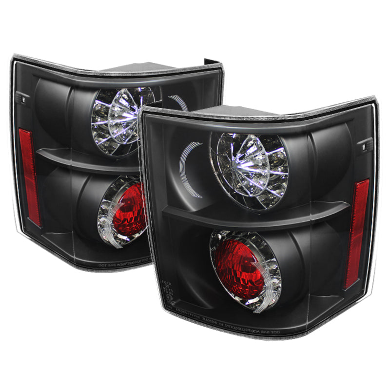 Spyder Land Rover Range Rover HSE 03-05 LED Tail Lights Black ALT-YD-LRRRH03-LED-BK Tail Lights SPYDER