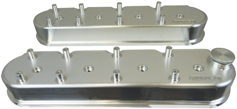 Moroso GM LS Valve Cover - 2.5in - w/Coil Mounts - Billet Aluminum - Pair Valve Covers Moroso