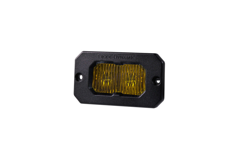 Diode Dynamics Stage Series 2 In LED Pod Sport - Yellow Fog Flush ABL Each Light Accessories and Wiring Diode Dynamics