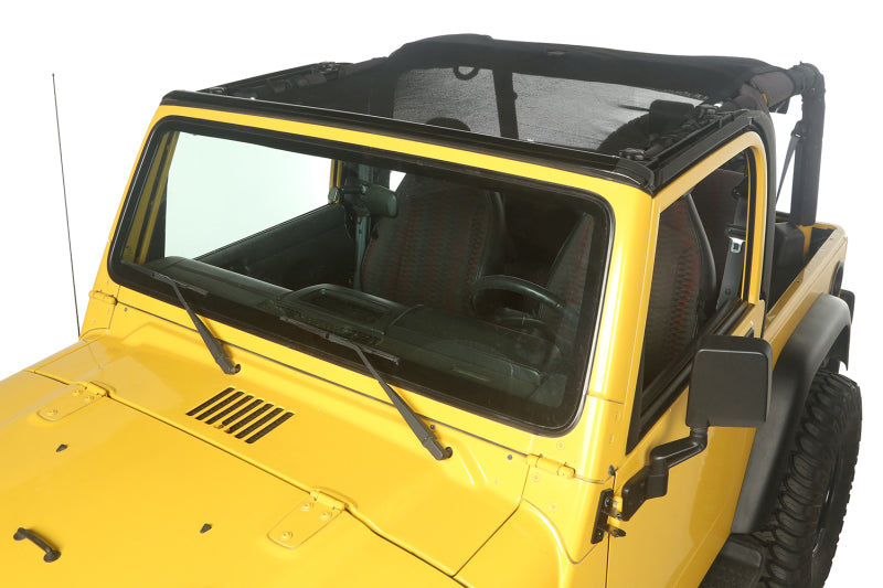 Rugged Ridge Eclipse Sun Shade Full 97-06 Jeep Wrangler TJ Car Covers Rugged Ridge