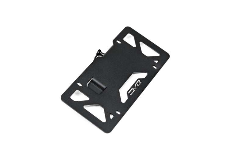 DV8 Offroad Universal Quick Release D-Ring License Plate Mount License Plate Relocation DV8 Offroad