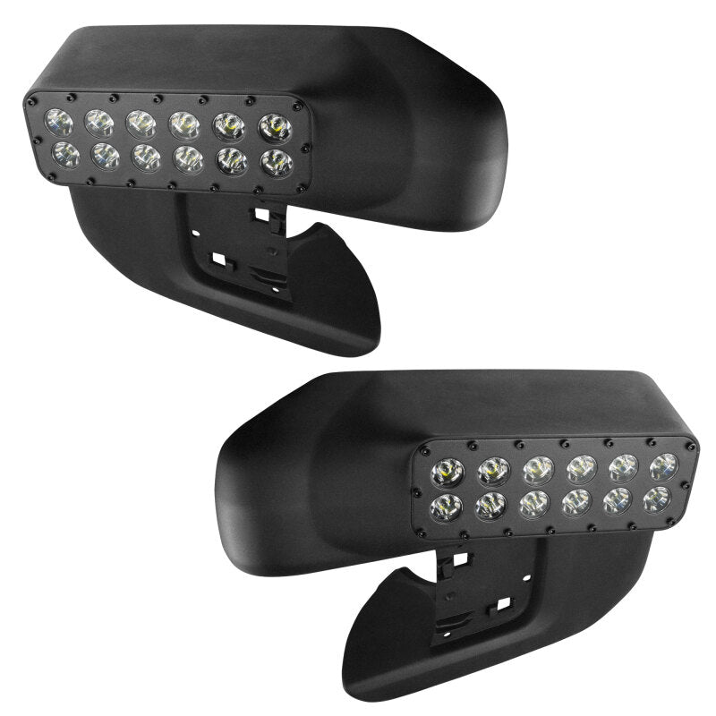 Oracle 21-25 Ford F150 LED Off-Road Side Mirror Ditch Lights - White LED Light Mounts ORACLE Lighting