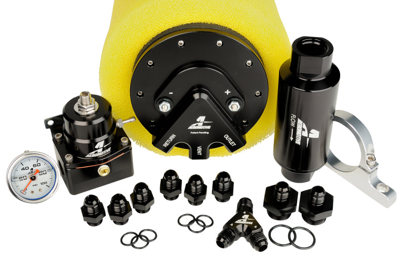 Aeromotive Phantom 340 Fuel System - Return Style w/Y-Block Fuel Systems Aeromotive