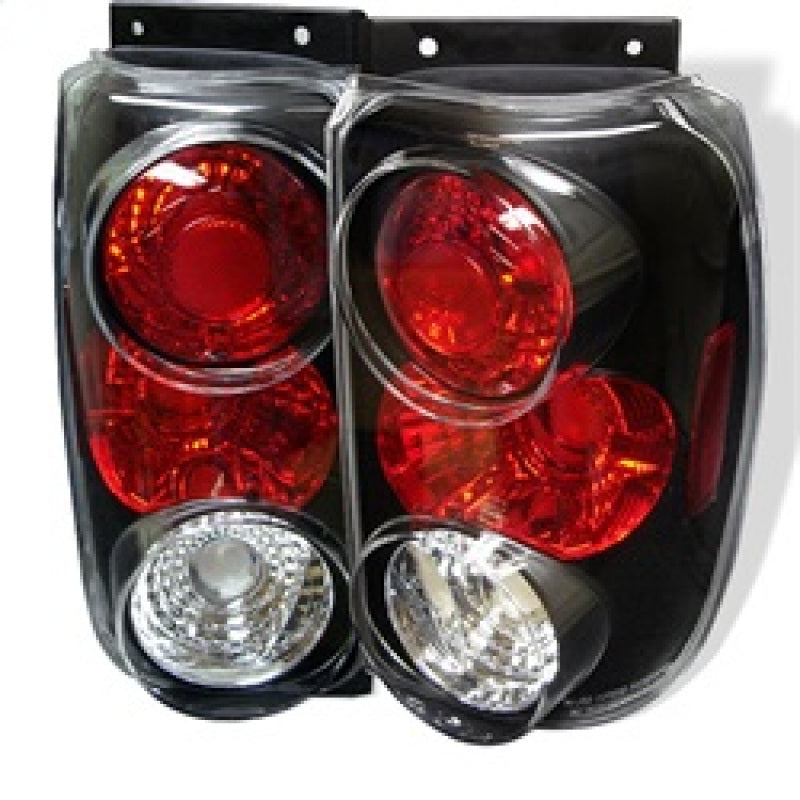 Spyder Ford Explorer 95-97 Euro Style Tail Lights Black ALT-YD-FEXP95-BK Tail Lights SPYDER