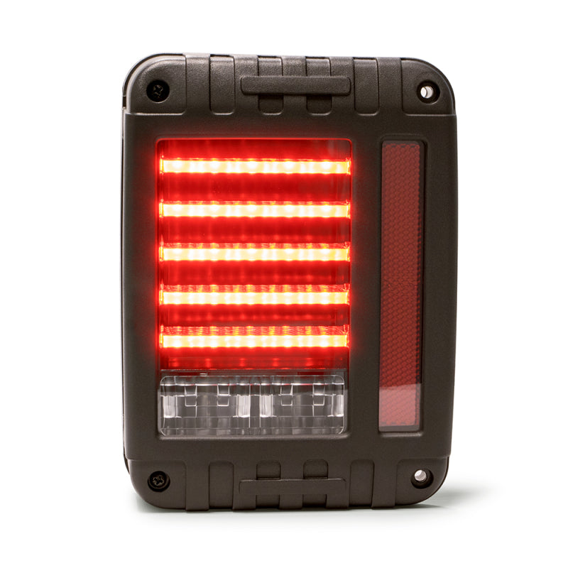 DV8 Offroad 07-18 Jeep Wrangler JK Horizontal LED Tail Light Tail Lights DV8 Offroad
