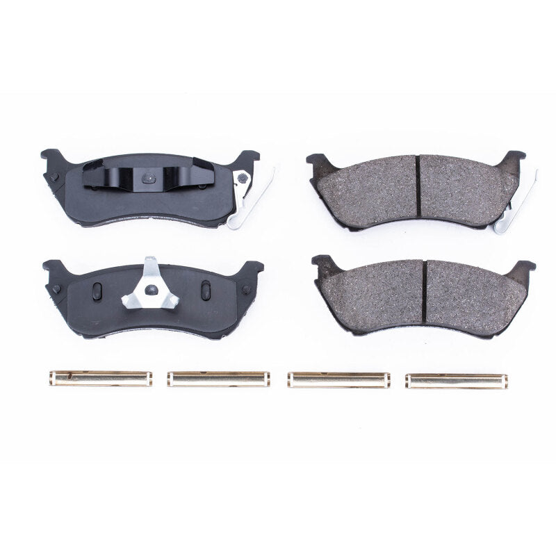Power Stop 1998 Mercedes-Benz ML320 Rear Z17 Evolution Ceramic Brake Pads w/Hardware Brake Pads - OE PowerStop
