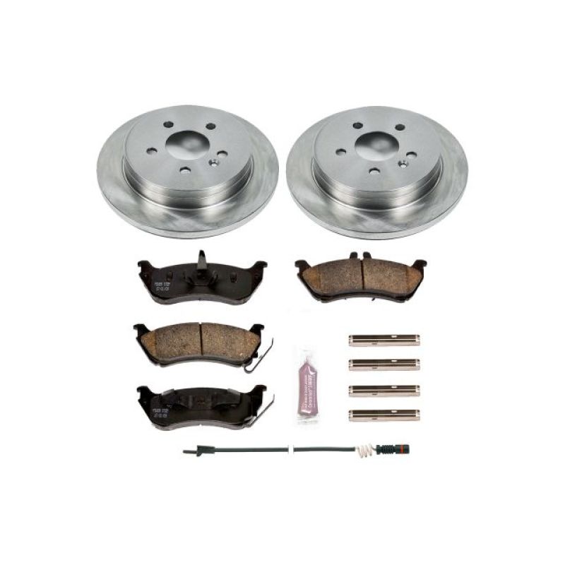 Power Stop 98-03 Mercedes-Benz ML320 Rear Autospecialty Brake Kit Brake Kits - OE PowerStop