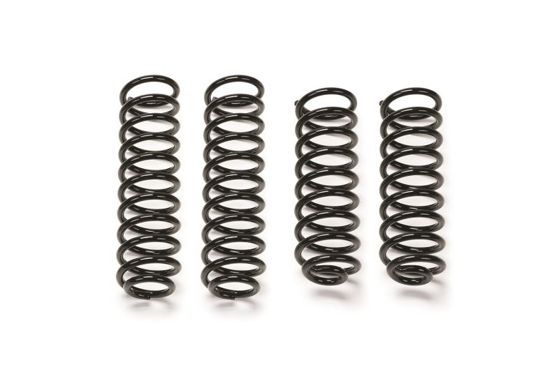 Fabtech 07-18 Jeep JK 4WD 4-Door 3in Front & Rear Standard Coil Spring Kit Lift Springs Fabtech