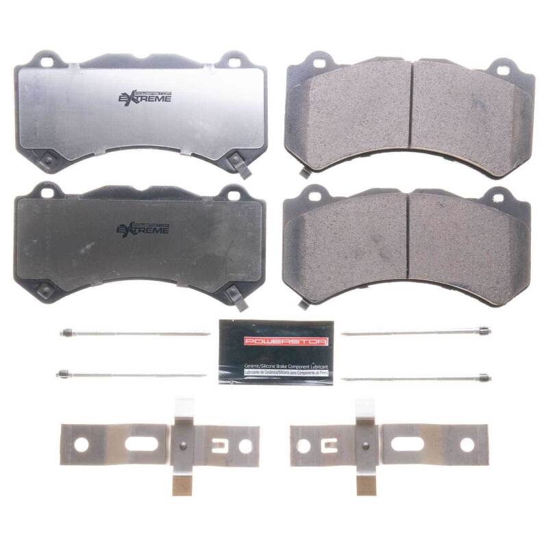 Power Stop 16-19 Cadillac ATS Front Z26 Extreme Street Brake Pads w/Hardware Brake Pads - Performance PowerStop