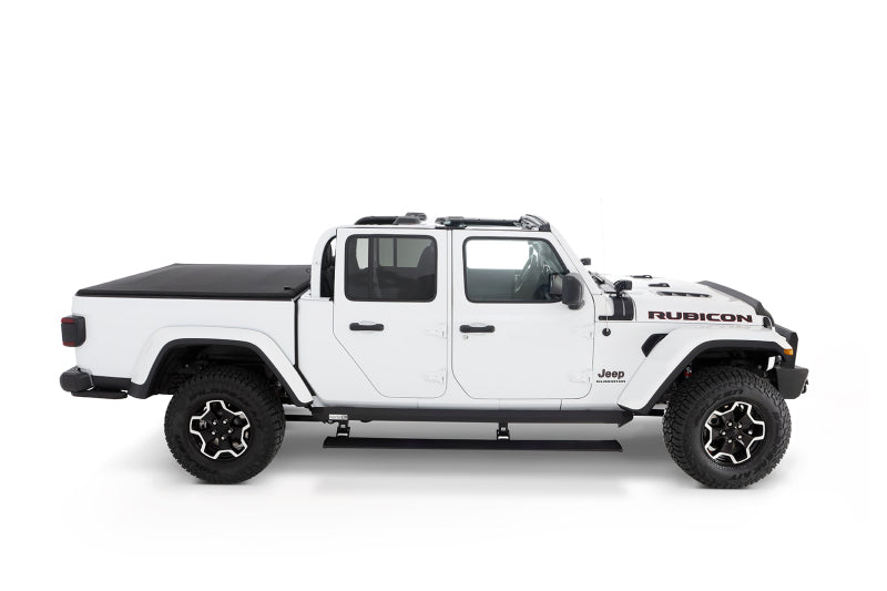 AMP Research 20-24 Jeep JT Gladiator (Launch/Overlnd/Rubicon/Sport/Sport S) PowerStep XL - Black Running Boards AMP Research