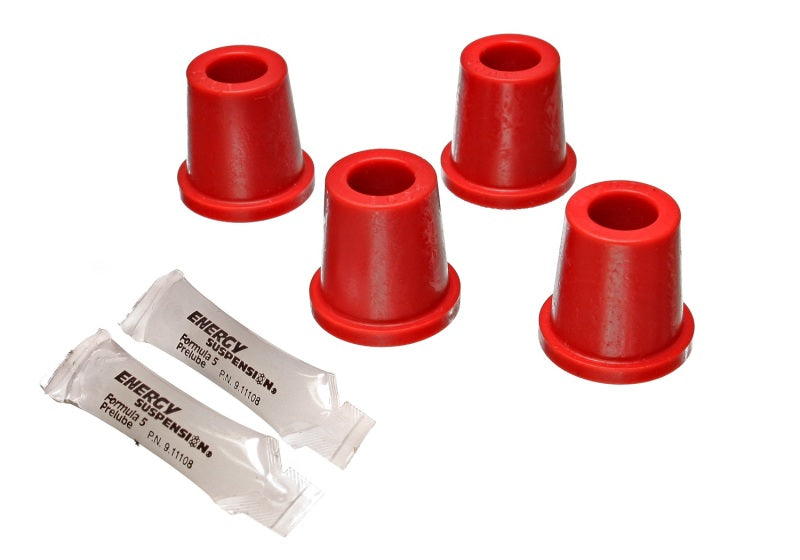 Energy Suspension 87-96 Mitsubishi 2WD PU / 79-93 Dodge D-50 PU Red Front Control Arm Bushing Set Bushing Kits Energy Suspension