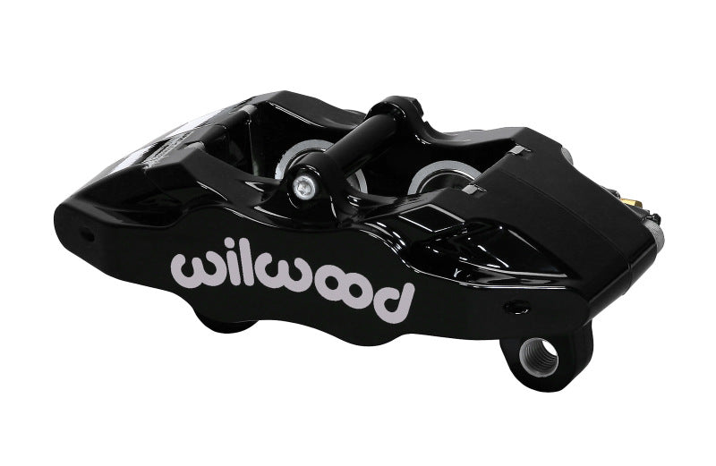 Wilwood Caliper-DPC56 - Black 1.25in Piston 1.04in Disc Brake Calipers - Perf Wilwood