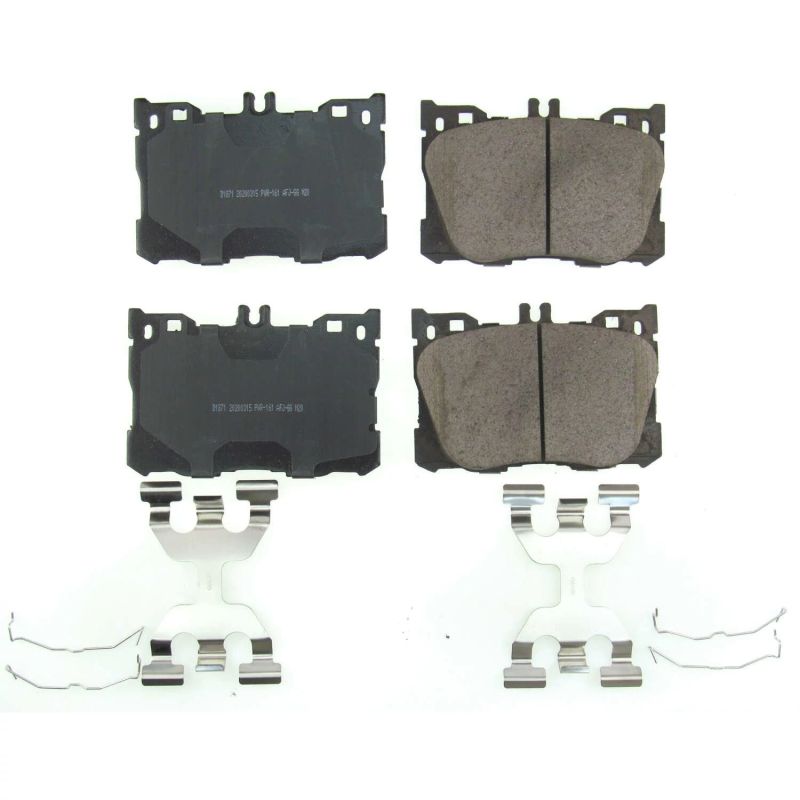Power Stop 17-18 Mercedes-Benz C43 AMG Front Z17 Evolution Ceramic Brake Pads w/Hardware Brake Pads - OE PowerStop