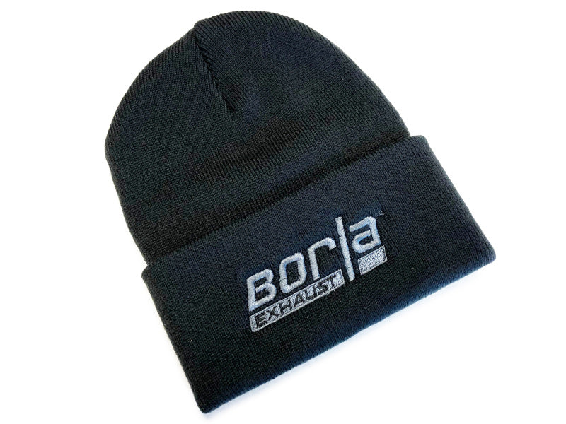 Borla Beanie Hat With Borla Logo - One Size Fits All Headwear Borla