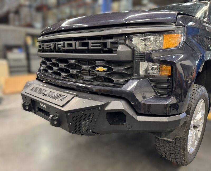 Go Rhino 22-26 Chevrolet Silverado 1500 BR6 Front Bumper Replacement - Tex. Blk Bumpers - Steel Go Rhino