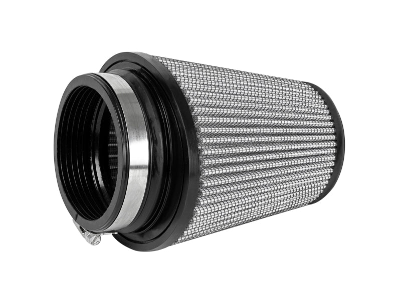 aFe Magnum FORCE Intake Rplcmnt Air Filter 3-1/2 IN F x (5-3/4x5) IN B x 3-1/2 IN T x 6 IN H Air Filters - Universal Fit aFe