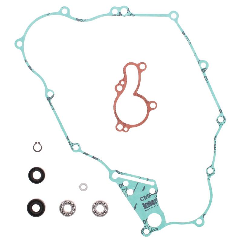 Vertex Gaskets 08-14 Kawasaki KFX450R Water Pump Rebuild Kit Water Pumps Vertex Pistons