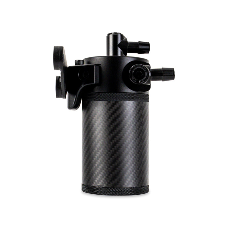 Mishimoto 2020+ Chevrolet Corvette C8 Baffled Oil Catch Can Kit (PCV Side) - Carbon Fiber Oil Catch Cans Mishimoto