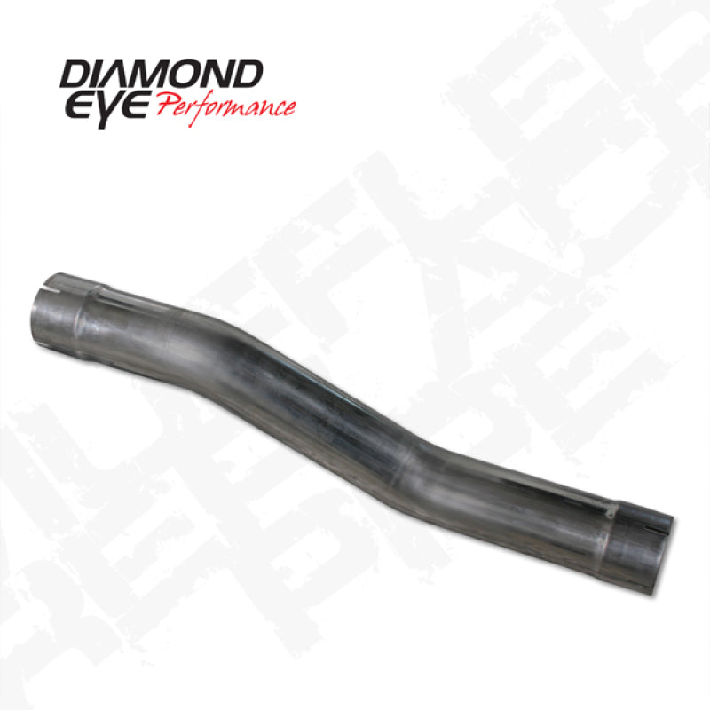 Diamond Eye 4 INCH MFLR RPLCMENT PIPE..SS..2004-2006 DODGE OEMR400-SS Muffler Delete Pipes Diamond Eye Performance
