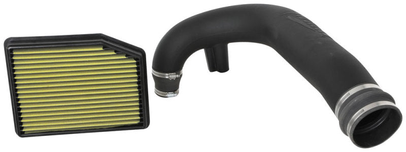 Airaid 19-20 Chevrolet Silverado 1500 L4-2.7L Jr Intake Kit - Oiled / Yellow Media Cold Air Intakes Airaid