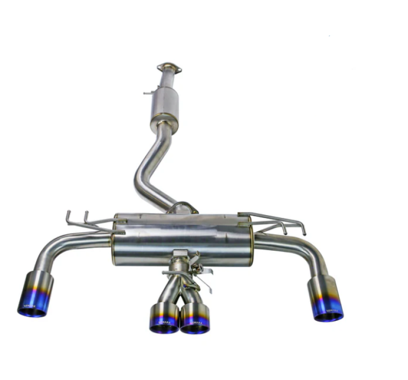 REMARK 23+Toyota GR Corolla Elite Spec Full Titanium Quad Tip Cat Back Exhaust Catback Remark