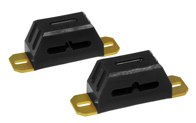 Prothane Universal Bump Stop 2 1/2 Multi-Mount - Black Bump Stops Prothane