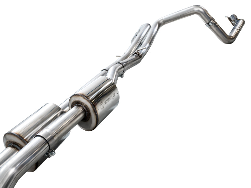 AWE 4th Gen GM 1500 6.2L Catback Split Rear Exit (w/ Bumper Cutouts) - OE Tips Catback AWE Tuning