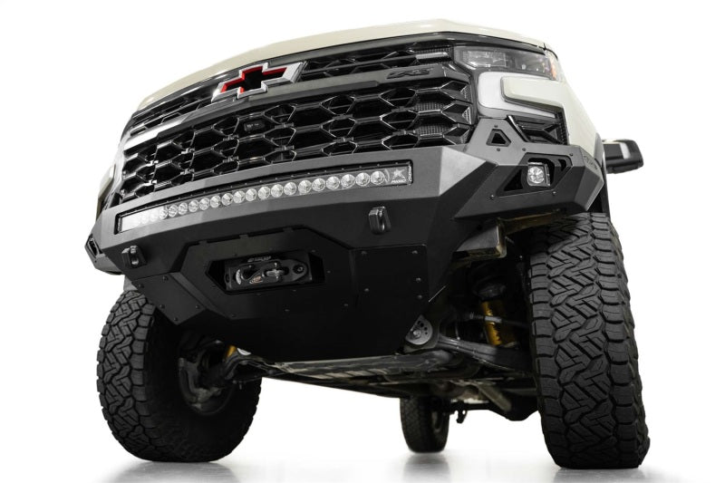 Addictive Desert Designs 2022+ Chevy Silverado 1500 ZR2 Stealth Fighter Front Bumper Bumpers - Steel Addictive Desert Designs