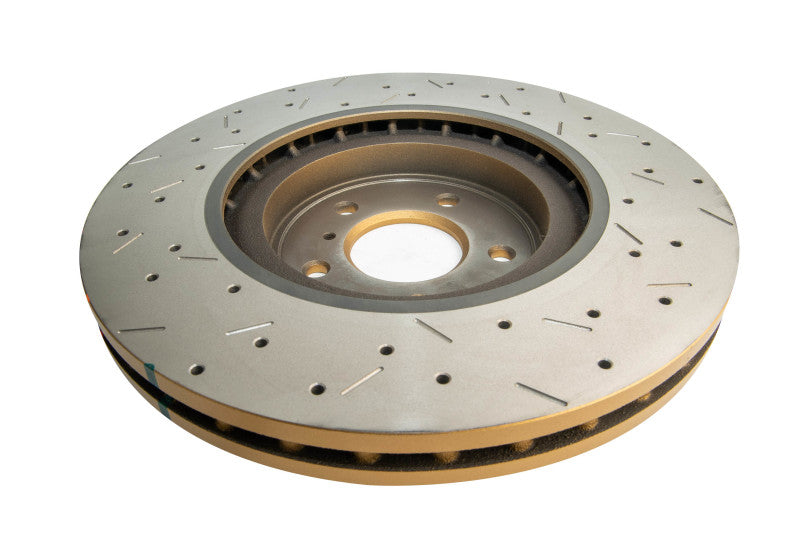 DBA 16-20 Infiniti Q50 Red Sport 3.0TT Front 4000 Series Drilled & Slotted Rotor Brake Rotors - Slot & Drilled DBA