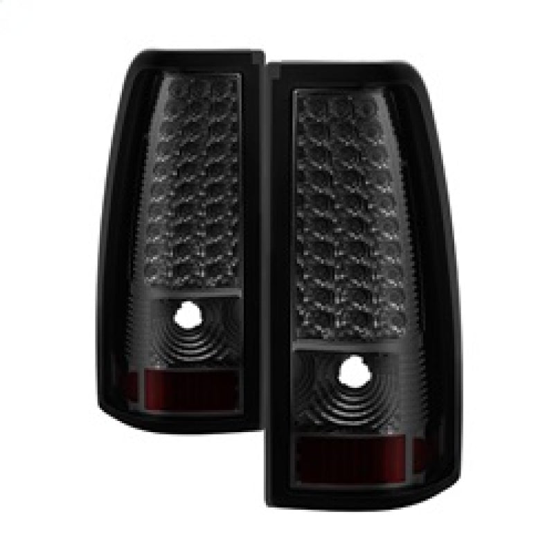 xTune Chevy Silverado 1500/2500/3500 99-02 99-03 LED Tail Lights Smoke ALT-ON-CS99-LED-SM Tail Lights SPYDER