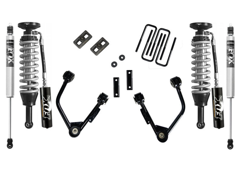 Superlift 07-21 Toyota Tundra 4WD 3in Lift Kit w/ Fox Front Coilover &amp; 2.0 Rear Lift Kits Superlift