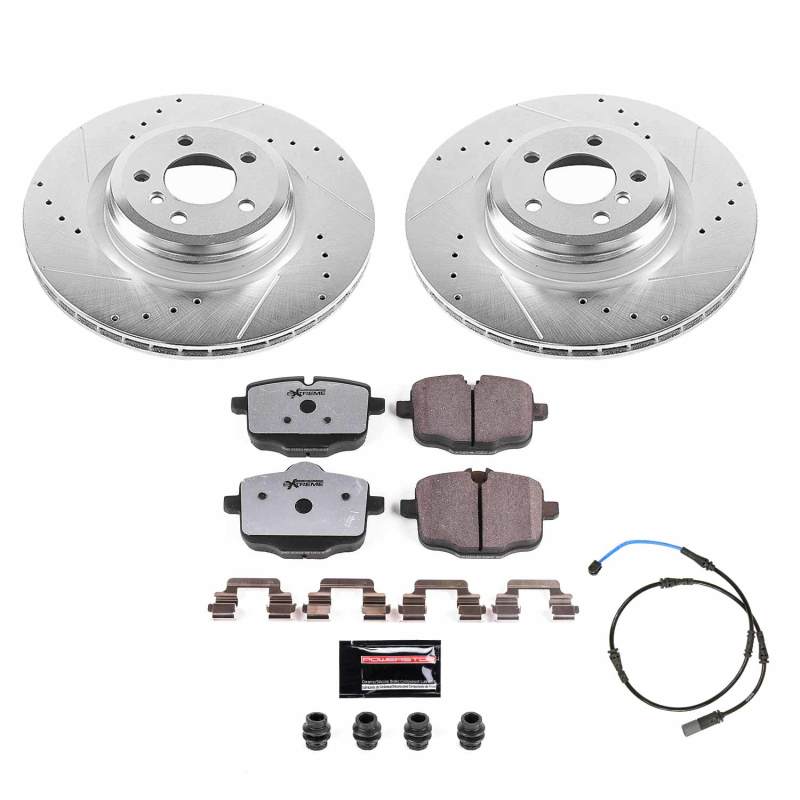 Power Stop 16-19 BMW Alpina B6 xDrive Gran Coupe Rear Z26 Street Brake Kit Brake Kits - Performance D&S PowerStop