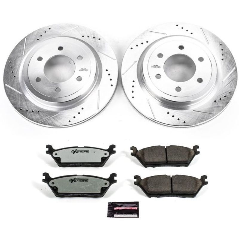 Power Stop 2018 Ford Expedition Rear Z36 Truck & Tow Brake Kit Brake Kits - Performance D&S PowerStop