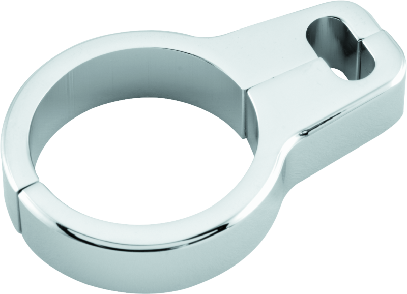 Bikers Choice Chrome 1.25 Inch Dual Throttle Cable Clamp Universal Custom Brake Hardware Bikers Choice