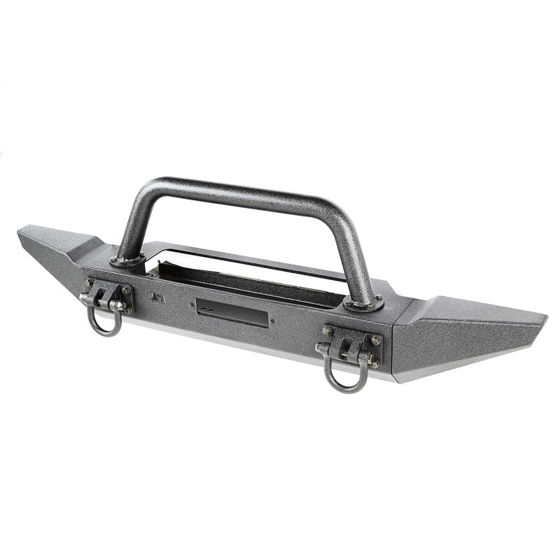 Rugged Ridge XHD Bumper Kit Overrider Ft 76-06 CJ/Jeep Wrangler Bumpers - Steel Rugged Ridge