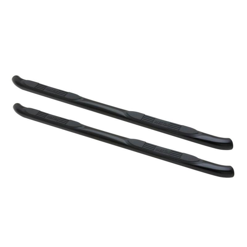 Westin 2007-2018 Toyota Tundra CrewMax E-Series 3 Nerf Step Bars - Black Nerf Bars Westin