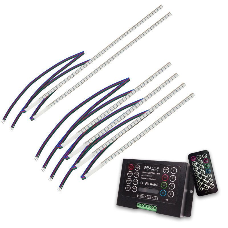 Oracle 17-19 Ford F-250/F-350 Superduty Headlight DRL Kit - ColorSHIFT w/ 2.0 Controller Headlights ORACLE Lighting