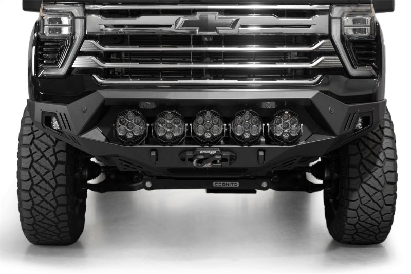 Addictive Desert Designs 2024+ Chevy Silverado 2500/3500 Bomber HD Front Bumper Bumpers - Steel Addictive Desert Designs