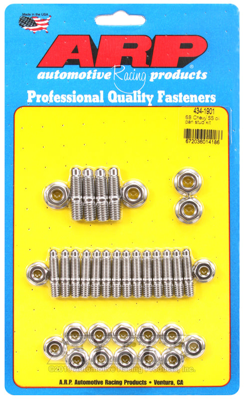 ARP SB Chevy SS Oil Pan Stud Kit Hardware Kits - Other ARP