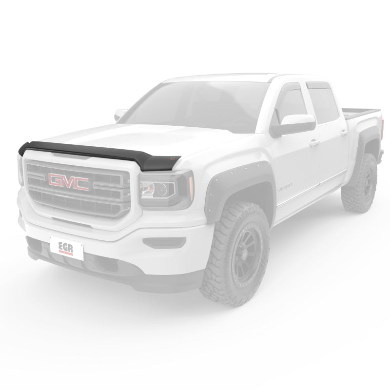EGR 14+ GMC Sierra Superguard Hood Shield Hood Deflectors EGR