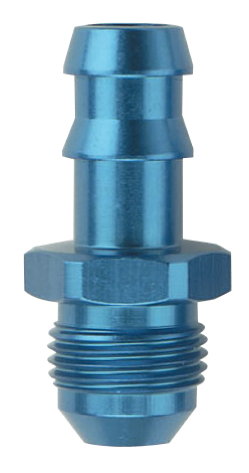 Fragola -6AN x 3/8 Hose Barb - Blue Fittings Fragola