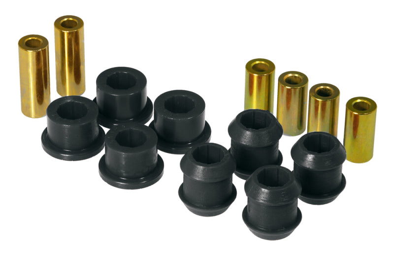 Prothane 88-91 Honda Civic Front Upper/Lower Control Arm Bushings - Black Bushing Kits Prothane