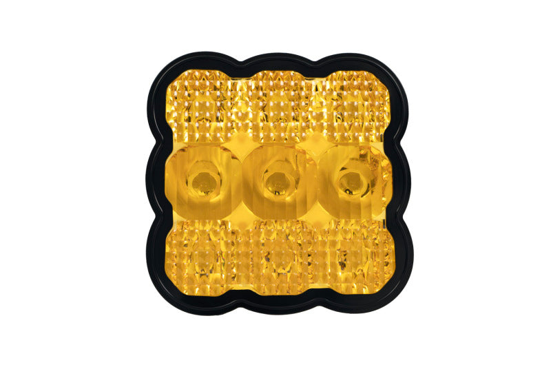 Diode Dynamics SS5 Lens - Yellow Combo Light Accessories and Wiring Diode Dynamics