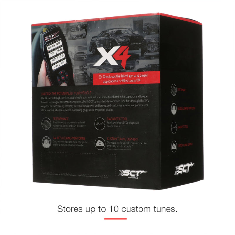 SCT Ford Cars & Trucks (Gas & Diesel) X4 Power Flash Programmer EO Certified Programmers & Tuners SCT Performance