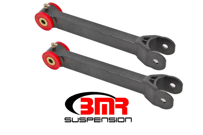 BMR 16-17 6th Gen Camaro Non-Adj. Upper Trailing Arms (Polyurethane) - Black Hammertone Suspension Arms & Components BMR Suspension